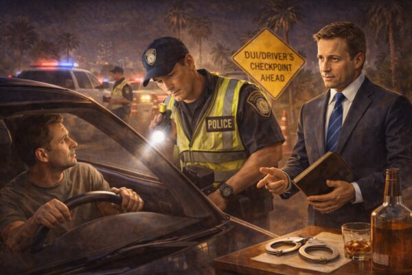 DUI Checkpoints in Glendale, California